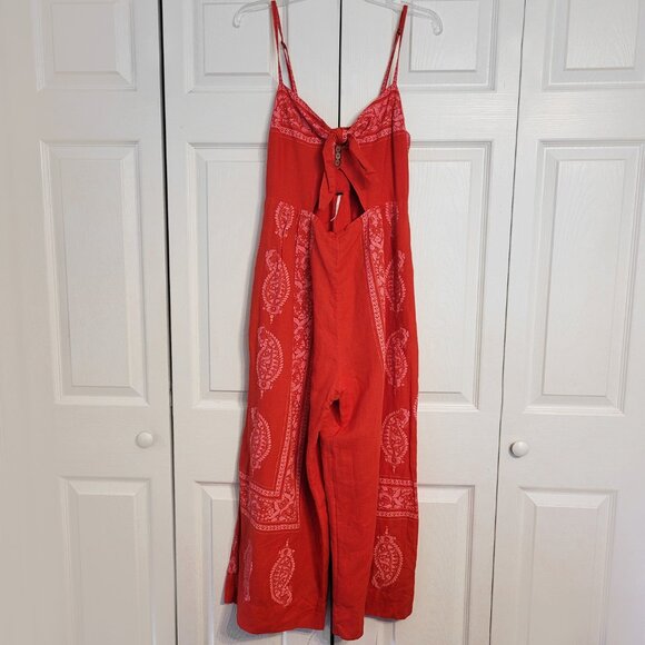 Free People X Revolve Feel The Sun Bandana Print Jumpsuit - Picture 5 of 13